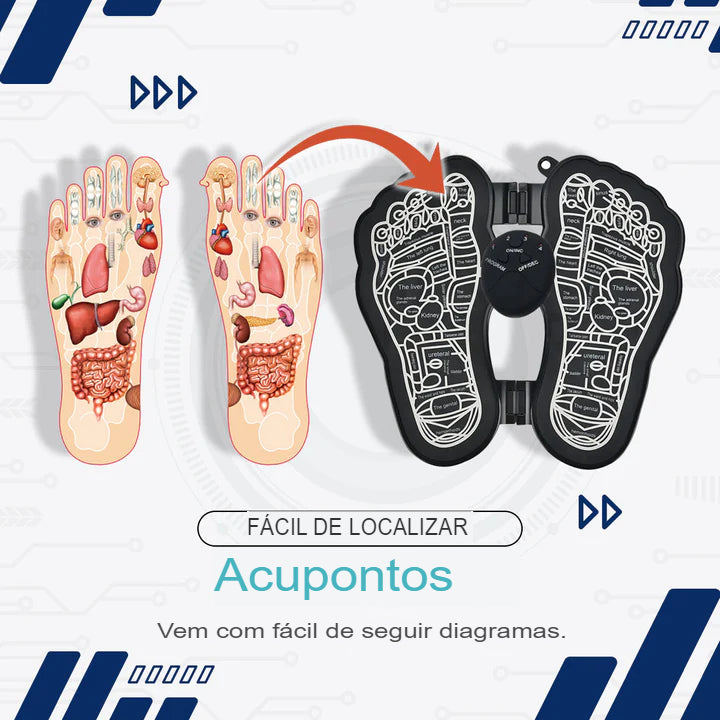 Tapete massageador bioelétrico UltraRelief™ + Brinde Exclusivo