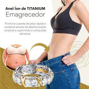 Anel Magnético Íon de Titanium Detox + Brinde Exclusivo - Último dia🔥