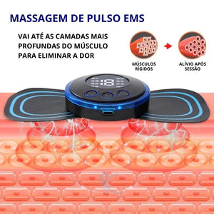 Massageador Terapêutico DoctorPlus® Para Dores e Inchaços + Óculos TR90