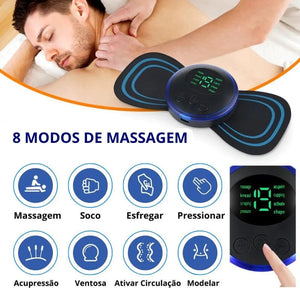 Massageador Terapêutico DoctorPlus® Para Dores e Inchaços + Óculos TR90