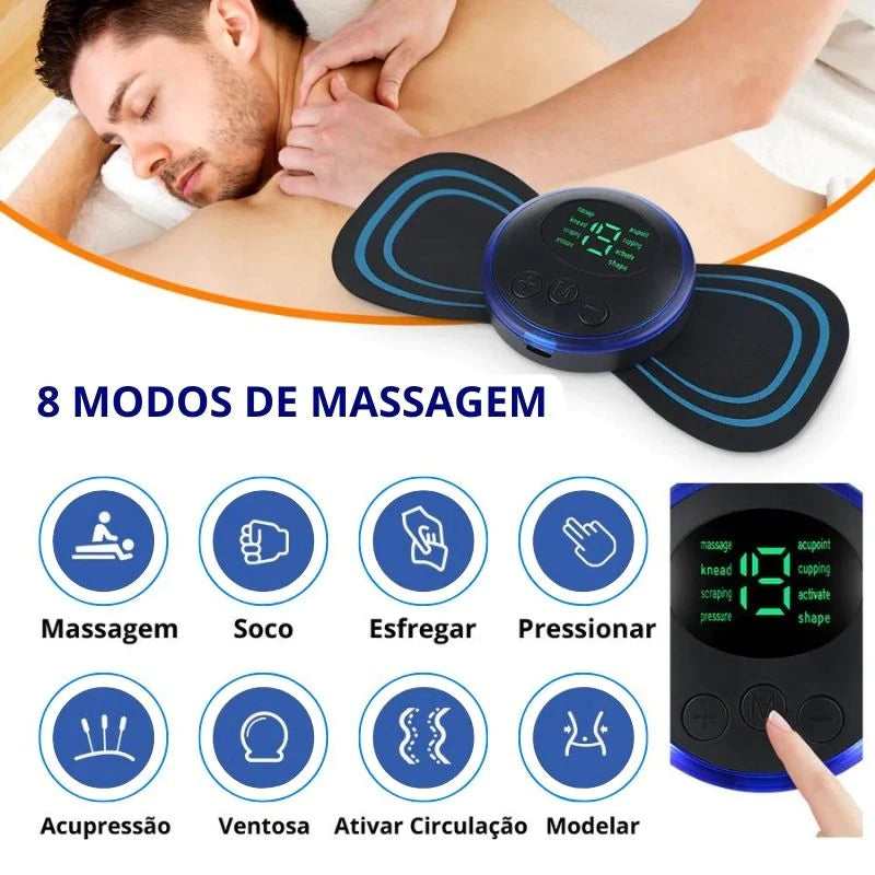 Massageador Terapêutico DoctorPlus® Para Dores e Inchaços + Óculos TR90