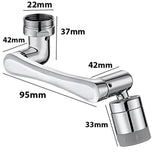 Torneira Splashy Universal  com Rotação 1080°  + Brinde Exclusivo