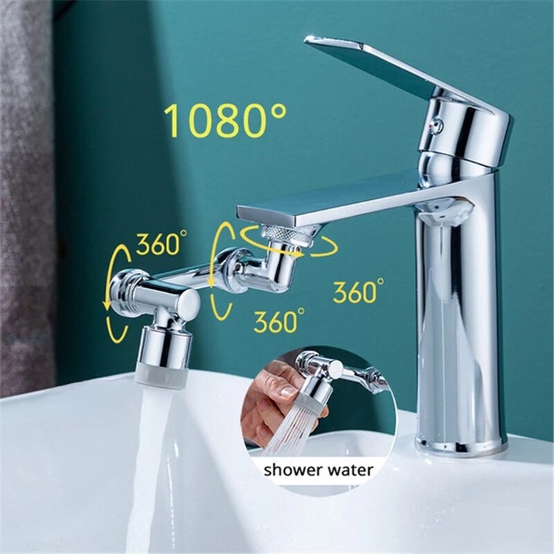 Torneira Splashy Universal  com Rotação 1080°  + Brinde Exclusivo