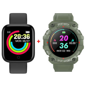 SMARTWATCH D20 PRO + SMARTWATCH IWO MILITAR PLUS 2022