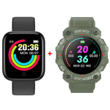 SMARTWATCH D20 PRO + SMARTWATCH IWO MILITAR PLUS 2022