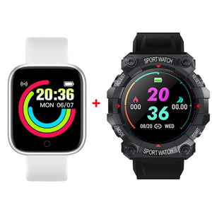 SMARTWATCH D20 PRO + SMARTWATCH IWO MILITAR PLUS 2022